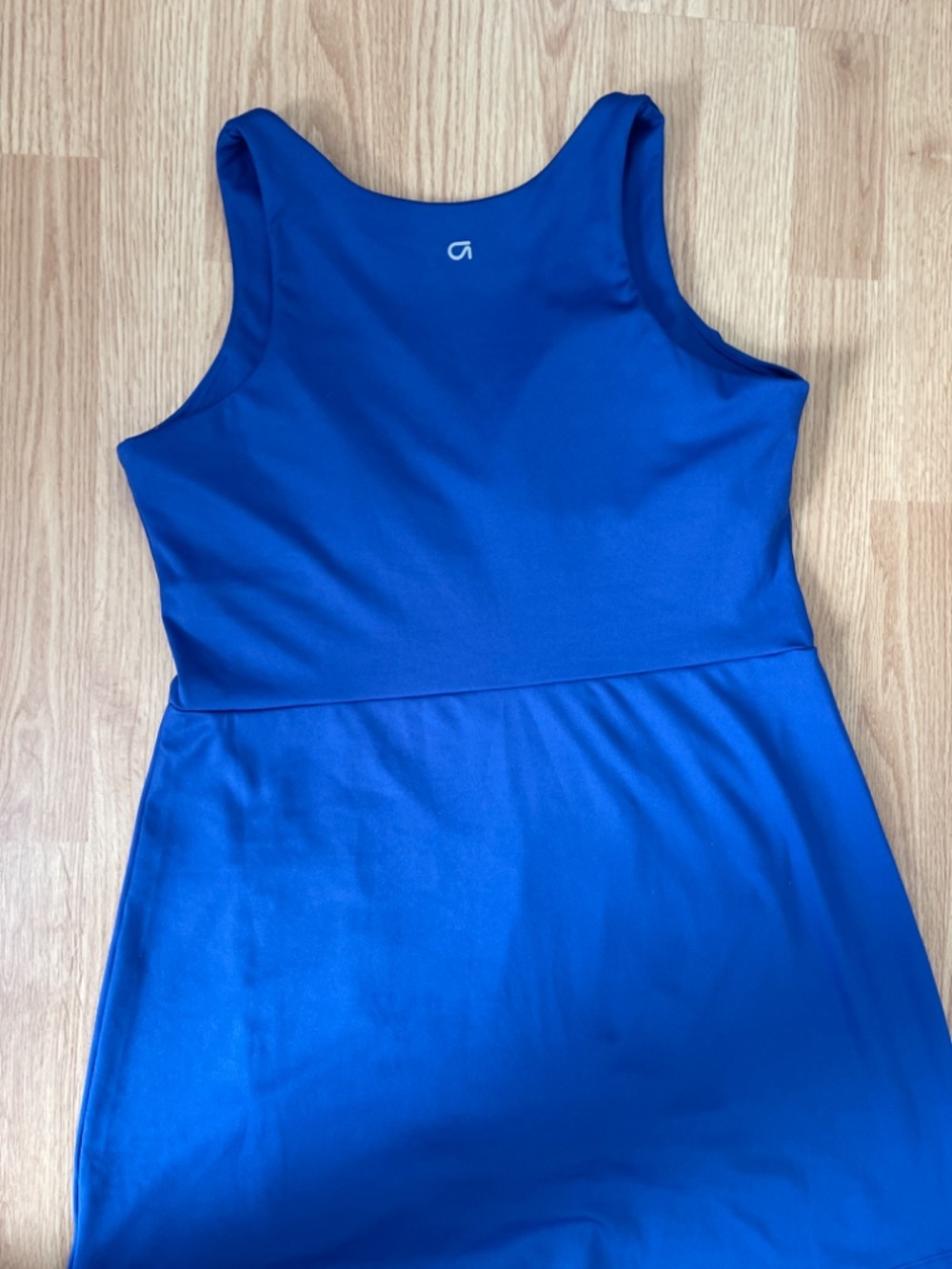 Gap Fit Royal Blue Sleeveless Athletic Tank Skort Mini Dress Size Large - Picture 8 of 9